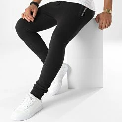 Le moins cher 🌟 Pantalon Jogging Nigel Smash Noir de Redskins 🔔 -Redskins Soldes redskins 337867 NIGEL SMASH BLACK 20221017T145540 03
