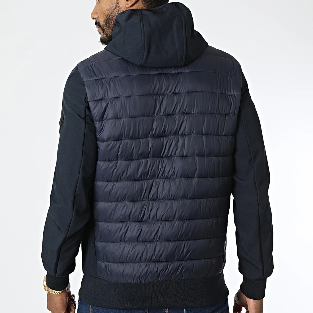 Tout neuf ❤️ Veste Zippée Capuche Lloyd Garcia Bleu Marine de Redskins 😀 6 Tout neuf ❤️ Veste Zippée Capuche Lloyd Garcia Bleu Marine de Redskins 😀 – Image 4