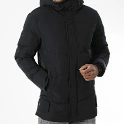 Bon marché 🔥 Doudoune Capuche October Tanow Noir de Redskins 👍 -Redskins Soldes redskins 339246 OCTTAN BLACK 20221006T161459 03