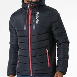 Tout neuf ✔️ Doudoune Capuche Venture Swell Bleu Marine de Redskins 🔥