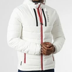 Remise 💯 Doudoune Capuche Venture Swell Blanc de Redskins 🎁 -Redskins Soldes redskins 339730 VENTURE SWELL 20220930T160523 03