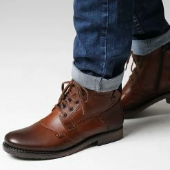 Top 10 👏 Chaussures Noyant NS0112P Cognac Marine de Redskins 🎁 -Redskins Soldes redskins 340535 NS0112P COGNAC MARINE 20221013T160507 03