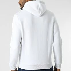 Vente flash ❤️ Sweat Zippé Capuche Loyal Poster Blanc de Redskins 🧨 -Redskins Soldes redskins 340785 LOYAL POSTER WHITE 20221014T150838 04