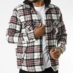 Les meilleures critiques de 👏 Surchemise Capuche A Carreaux Logger Pithers Blanc Noir Bordeaux de Redskins ✨ -Redskins Soldes redskins 341028 LOGGER PITHERS WHBR 20221014T151331 03