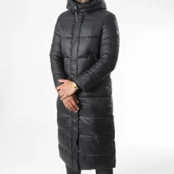 Bon marché 🧨 Doudoune Longue Capuche Bianca Blawer Noir de Redskins 😉 -Redskins Soldes redskins 341287 BIANCA BLAWER BLACK 20221117T103229 03