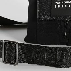 Coupon 🎁 Sacoche Optima Noir de Redskins ✔️ -Redskins Soldes redskins 341517 OPTIMA NOIR 20221026T145830 03