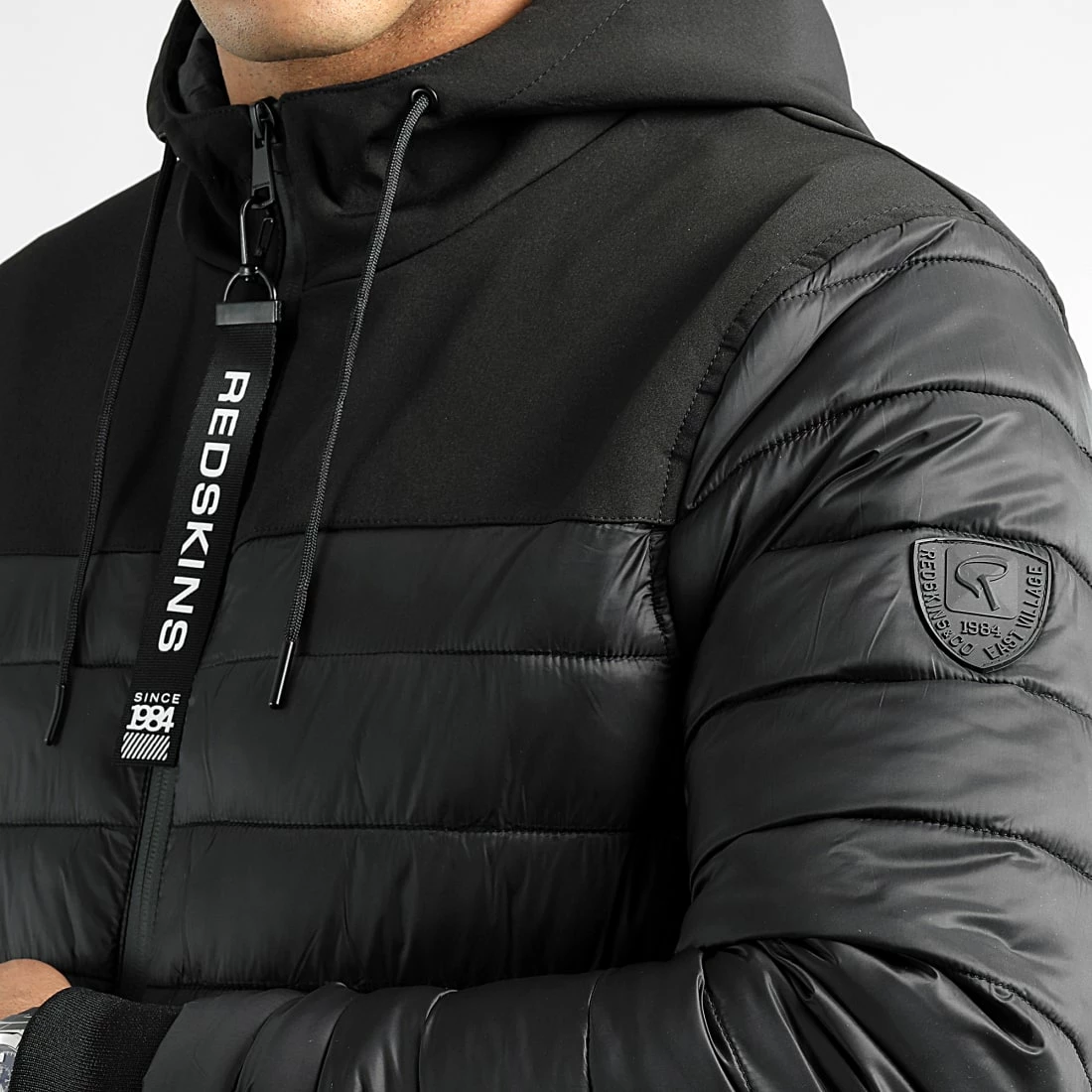 Le moins cher ⌛ Doudoune Capuche Axo Garcia Noir de Redskins ⌛ 4 Le moins cher ⌛ Doudoune Capuche Axo Garcia Noir de Redskins ⌛ – Image 2