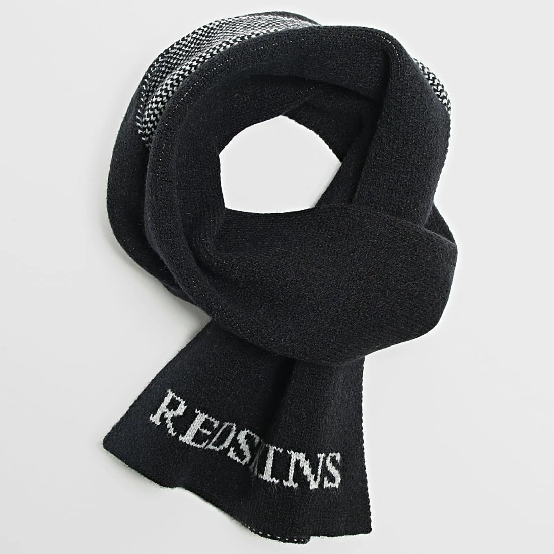 Meilleure vente 💯 Lot Echarpe Et Bonnet Oblast Noir de Redskins 👍 5 Meilleure vente 💯 Lot Echarpe Et Bonnet Oblast Noir de Redskins 👍 – Image 3