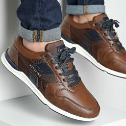 Tout neuf 👍 Baskets ND871AM Marron Marine de Redskins 🎉