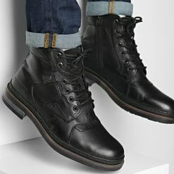 Le moins cher 🥰 Boots Triomphe NS89147 Noir de Redskins ✔️