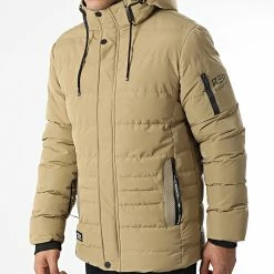 Nouveau ⌛ Doudoune Capuche Sicario Juarez Beige de Redskins 🥰