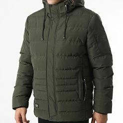 Bon marché 👍 Doudoune Capuche Sicario Juarez Vert Kaki de Redskins ⭐ -Redskins Soldes redskins 346817 SICARIO JUAREZ KHAKI 20221108T154752 03